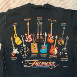 Vintage Famous Guitars T shirt